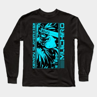 Muichirou light blue dm Long Sleeve T-Shirt